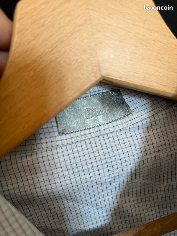 Chemise à carreaux DIOR - KR2023 (image 2)