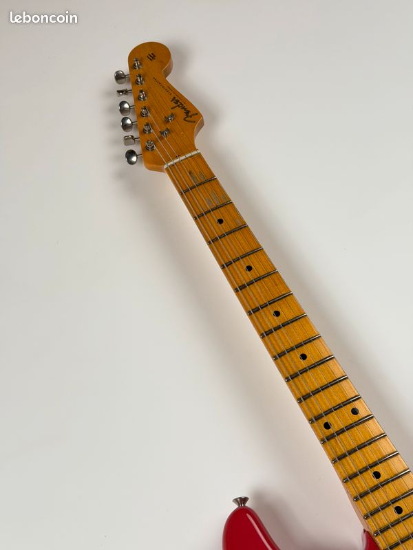 Occasion Fender Custom Shop 56 Journeyman Fiesta Red (image 5)