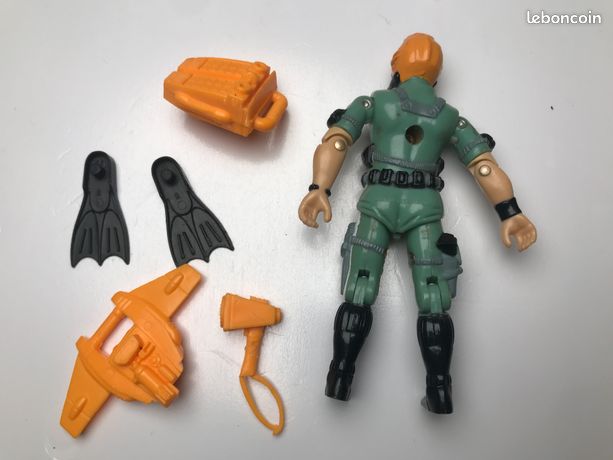 GI joe  Wet suit / orca (2) V1 vintage 1986