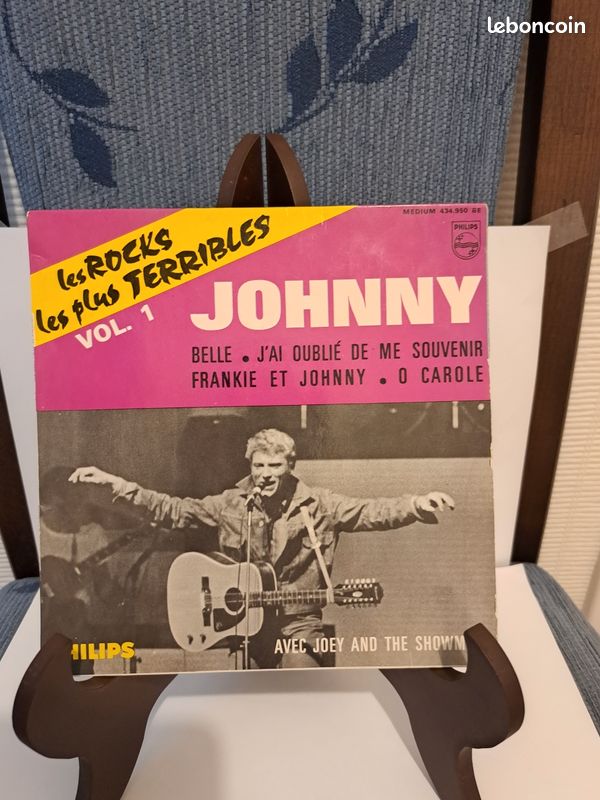 Vinyle johnny hallyday les rocks les plus terribles vol 1 (image 1)