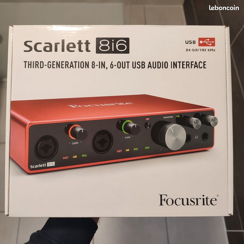 Focusrite Scarlett 8i6 G3 (image 1)