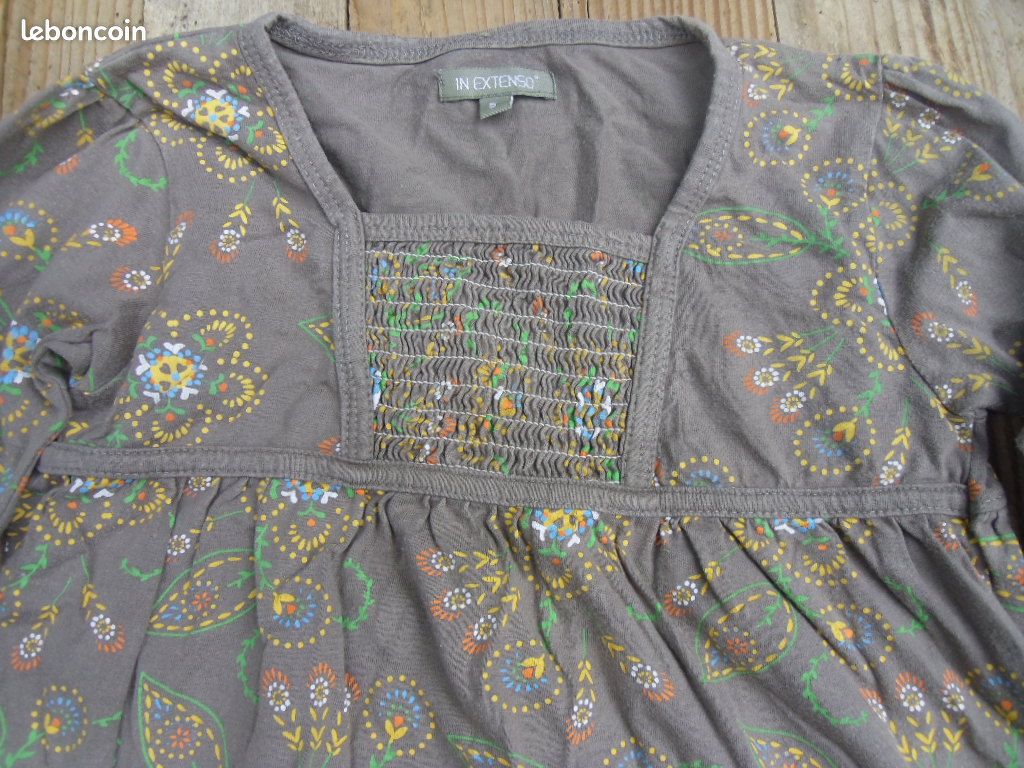 Blouse manches longues 5 ans In Extenso (image 2)