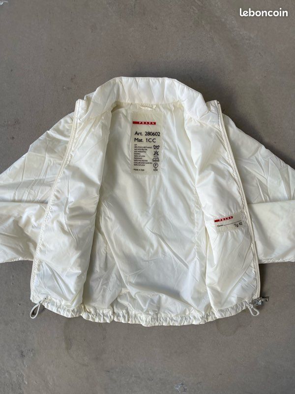 Veste archives Prada 2000s technique bi matière vintage (image 5)