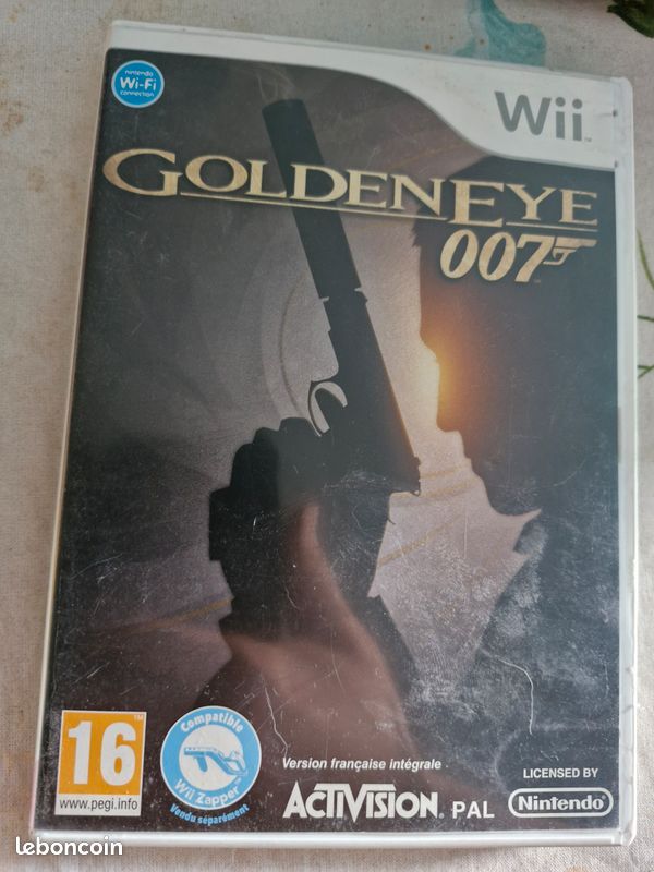 Vente jeu vidéo wii Goldeneye 007 (image 1)