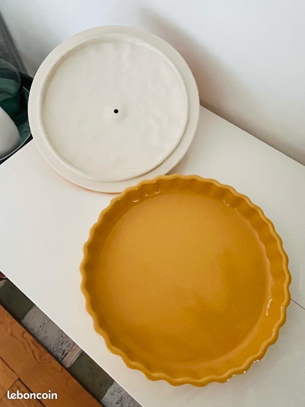 Plat à tarte en barbotine (image 3)
