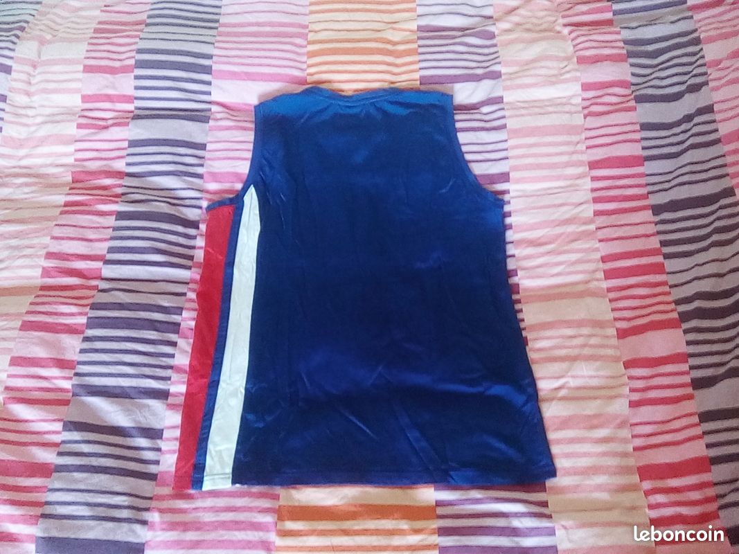 Débardeur Champion 00 Taille : L - Bleu/Blanc/Rouge (image 5)