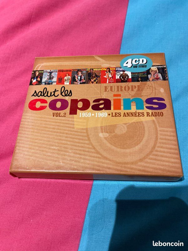 Coffret 4 cd salut les copains volume 2 (image 1)