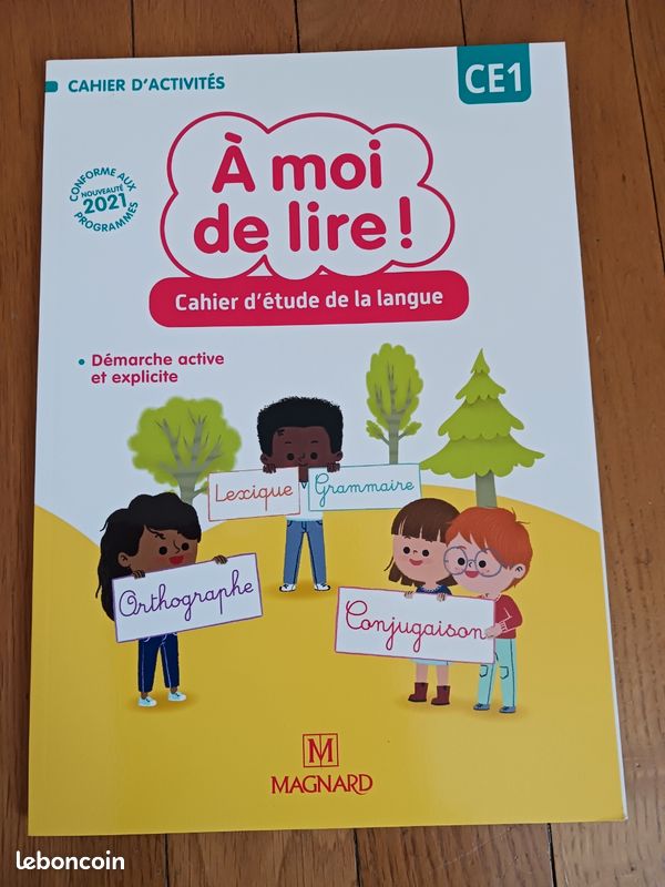 Cahier d'activités CE1 A moi de lire (image 1)