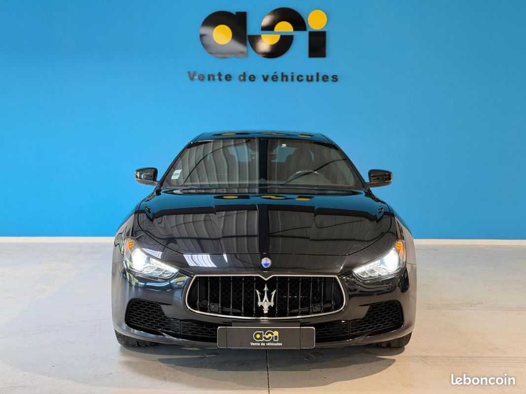 MASERATI GHIBLI 3.0i V6 350 BVA GRANSPORT PACK CARBONE (image 2)