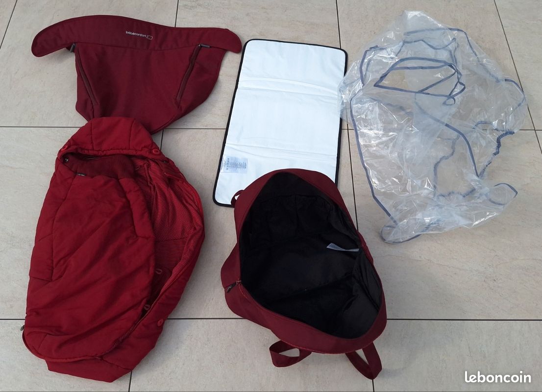 Poussette Trio Bébé Confort High Trek + Nacelle Windoo + Nombreux accessoires – Pack complet (image 17)