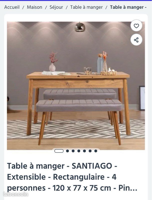 Table extensible (image 1)