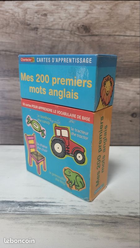 Headu Mes Premiers Mots D'Anglais - Jeu Éducatif 3-6 Ans Apprendre En S'Amusant