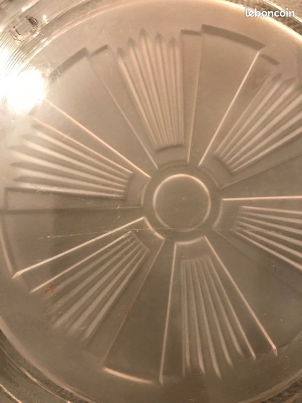 Sous de plat présentoir gâteaux en verre (image 3)