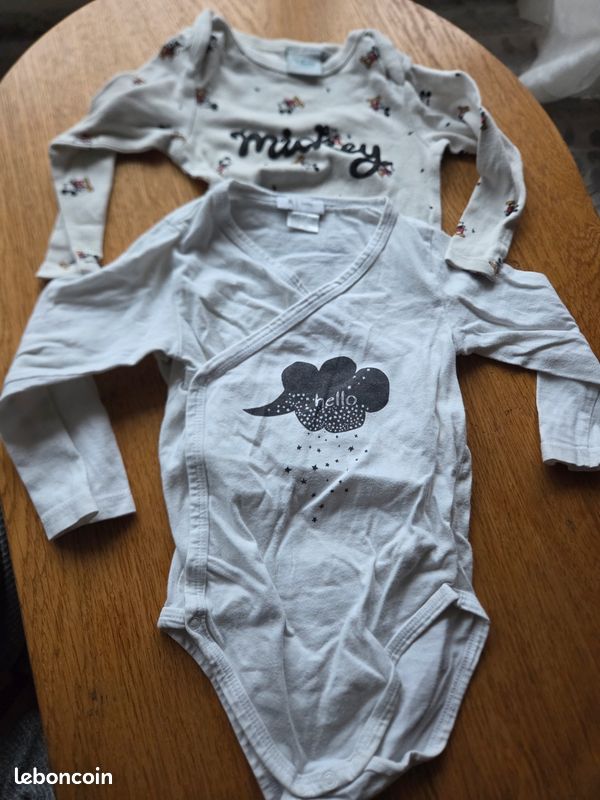 Lot de 2 bodies (image 1)