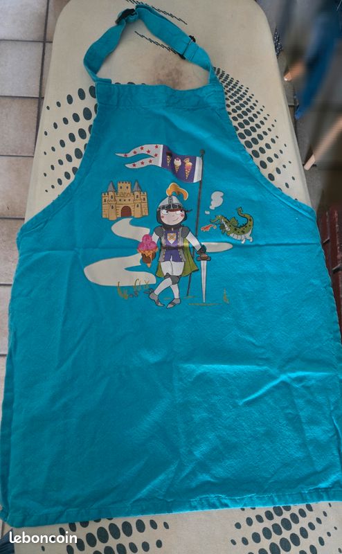 Tablier de cuisine enfant chevalier (image 1)