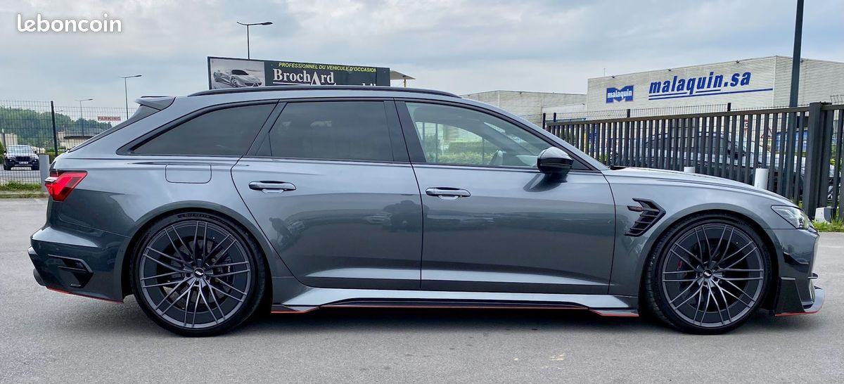 Audi RS6 -R ABT (C8) /4.0l V8 TFSI 740 CH BVA 8 Quattro / 1 of 125 / Immat France / Malus Payé / Full Options (image 6)