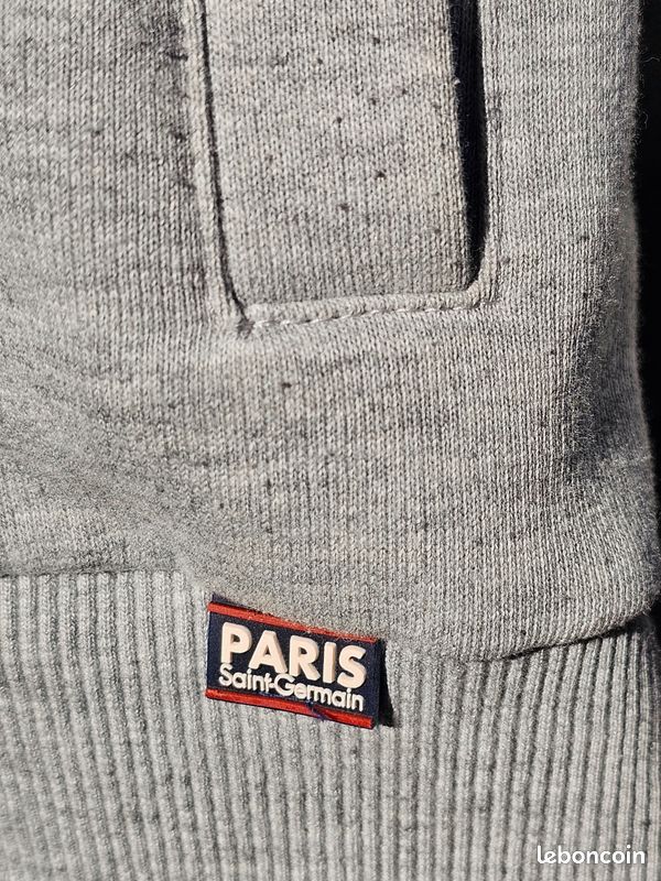 Veste à capuche Paris SG - Quasi NEUF - Taille M (image 7)