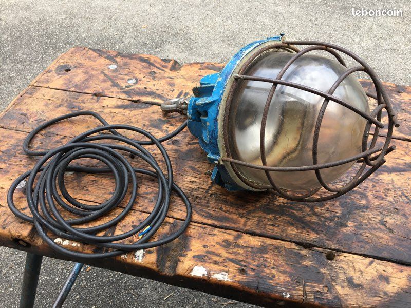 Lampe vintage industriel (image 3)