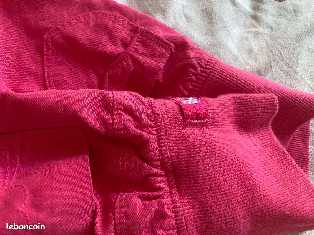 Pantalon rembourré, vertbaudet, rose, 6 ans (image 4)
