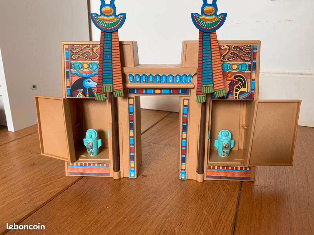 Temple pharaonique Playmobil complet + accessoires (image 3)