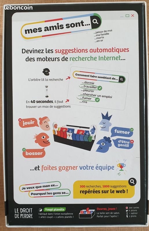 Jeu de société " Mes amis sont..." (image 2)