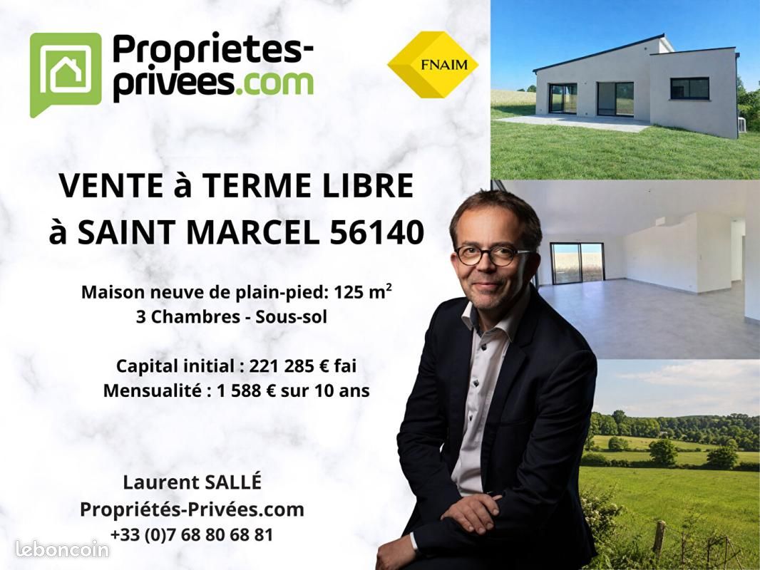 Maison 5 pièces 125 m² · à Saint-Marcel · 125 m² · 221 285 €
