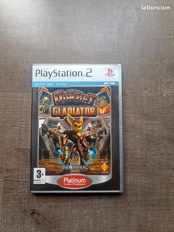 PlayStation 2 Ratchet Gladiator - Jeux vidéo