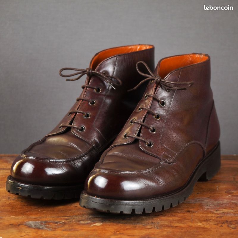 Jm Weston Golf Boot Derby Weston Boots Homme Derby Golf Derby Bleu