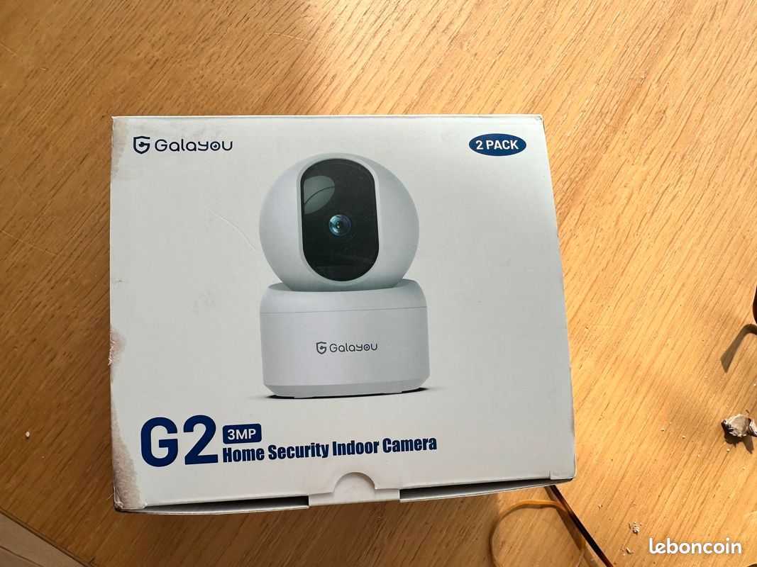 2K Caméra Surveillance Wifi Exterieure Sans Fil, Vision Nocturne