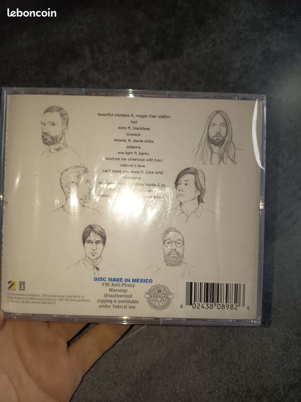CD Maroon 5 Jordi Neuf
Neuf, avec son emballage (image 2)