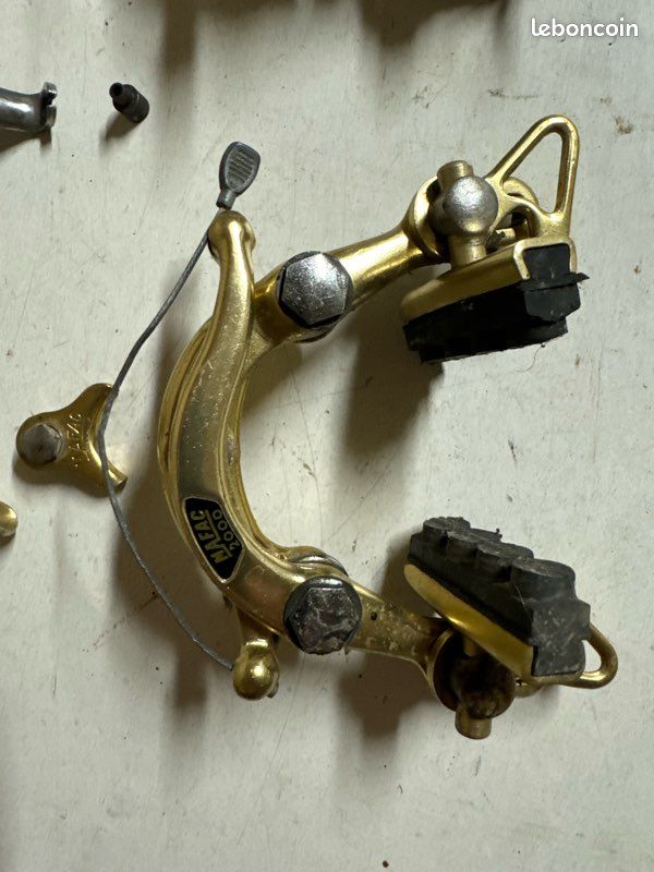 Etriers de freins MAFAC 2000 GOLD pour vélo de course ancien