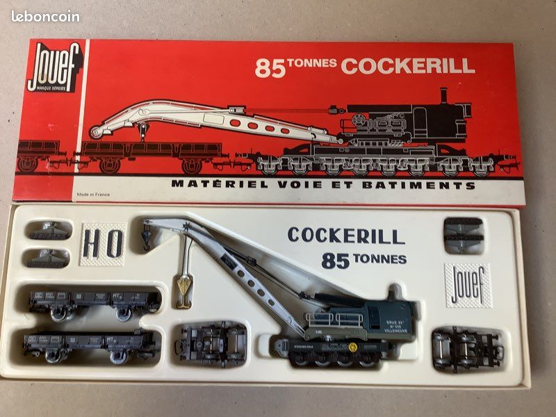 Convoi Marchandise JOUEF HO – Grue Cockerill Et Wagons Chargés, Occasion