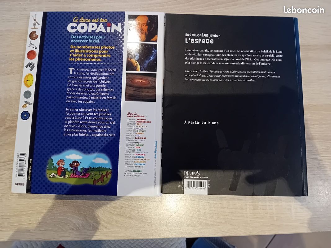 Lot de 2 livres : Copain du ciel et Encyclopédie de l'espace (image 2)