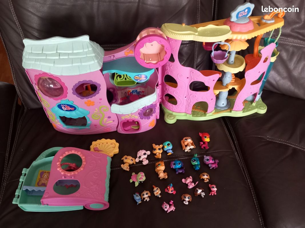 PETSHOP LPS RAT ET SA MAISON N° 1545 3RD GENERATION