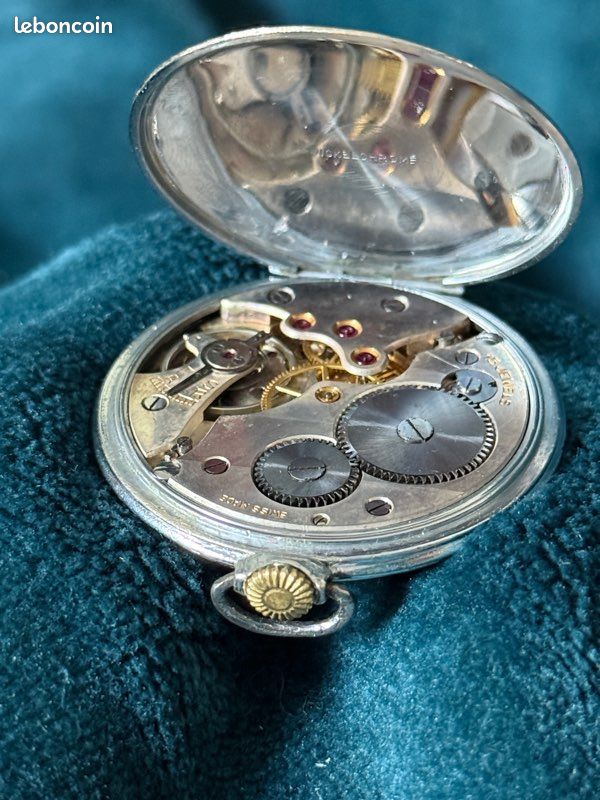 Montre De Poche Ancienne Mouvement N2485 - Pièce Vintage Pour Femme