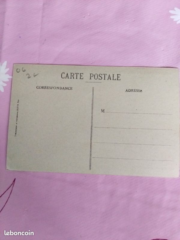 Carte postale ancienne département 06) cannes (image 5)