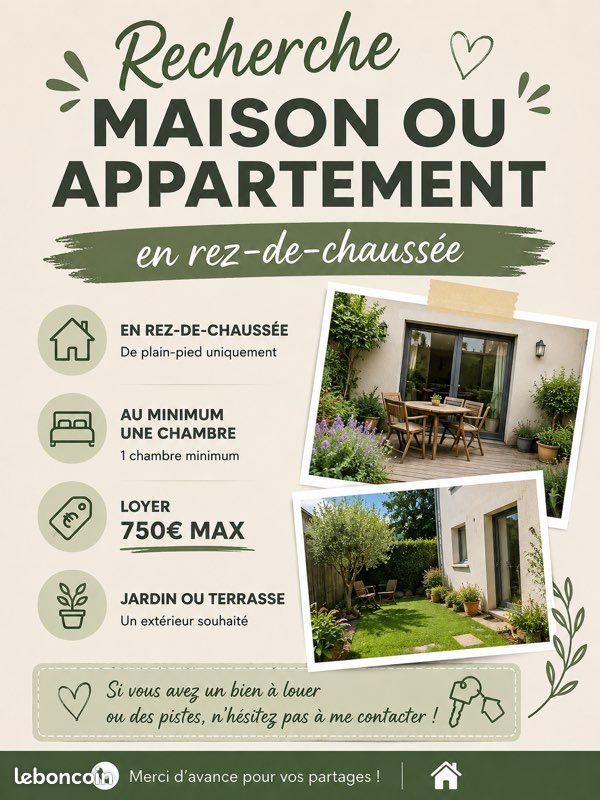 Maison 1 pièce 55 m² · à Beauvais · 55 m² · 750 €/mois