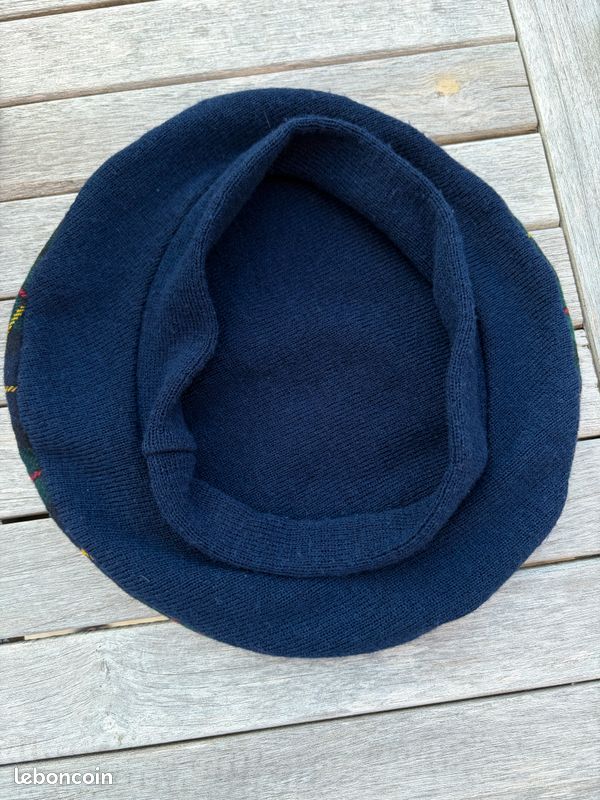 🇫🇷 Béret Sergent Major Marine et écossais vert 14-16 ans (image 2)