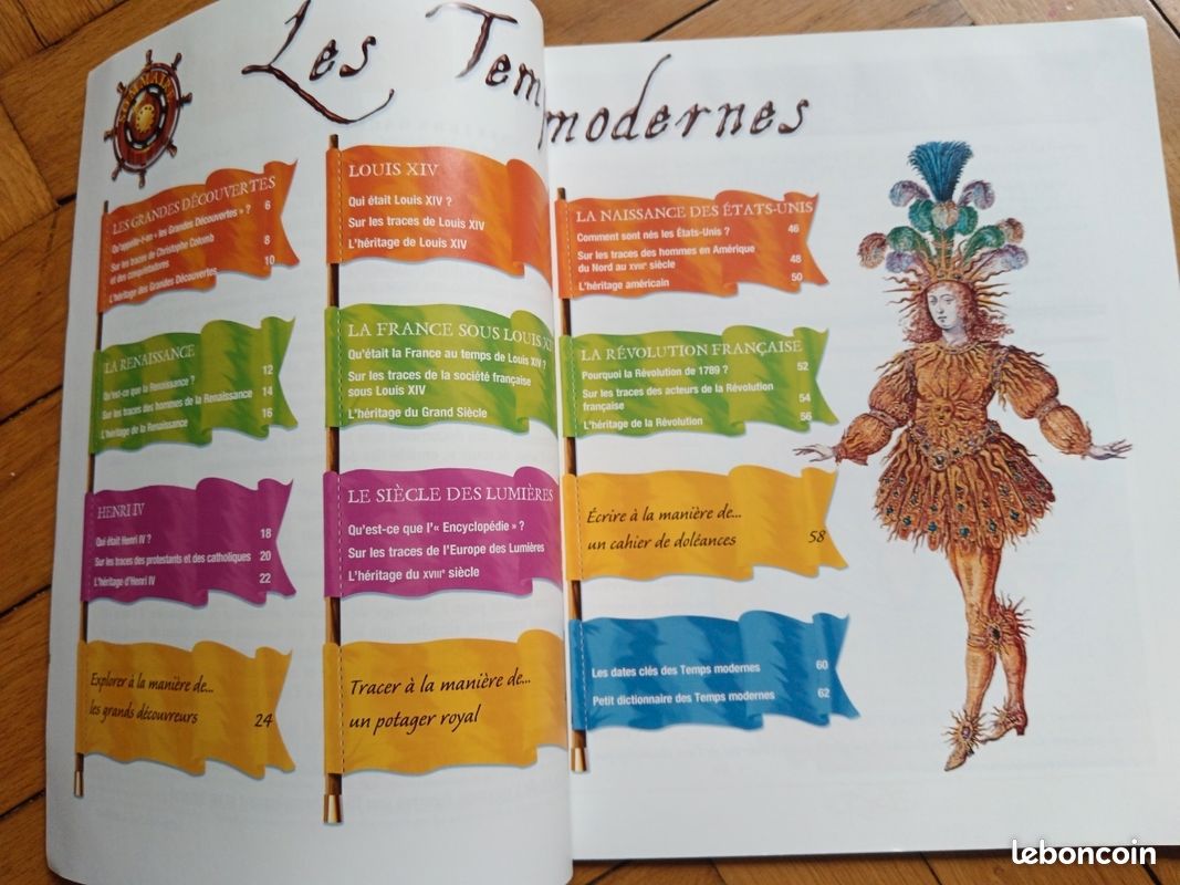 Les dossier Histoire Hachette cycle 3 : Les Temps Modernes (image 4)
