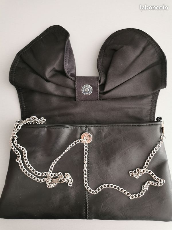 Pochette noire femme (image 2)
