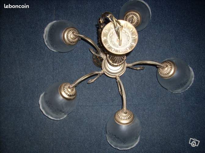 Lustre cuivre jaune (image 3)