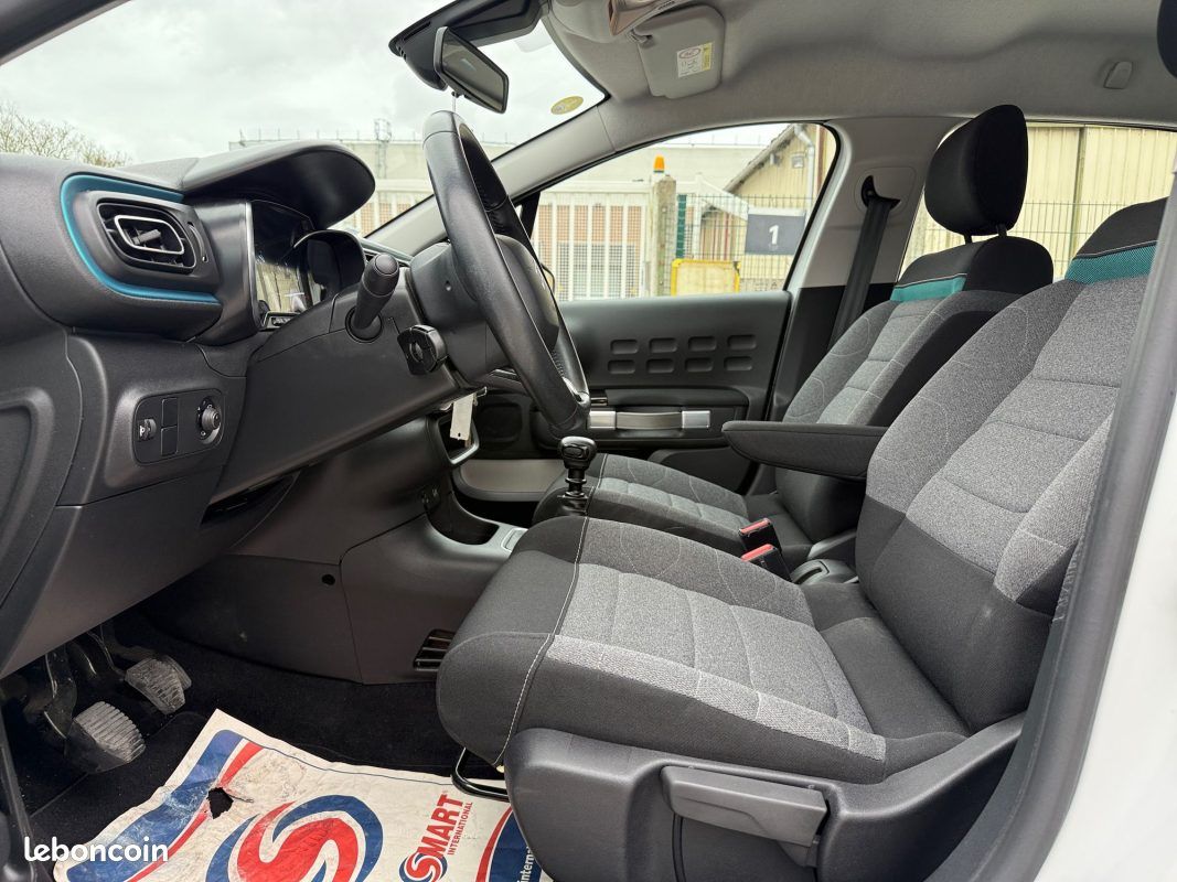 CITROEN C3 1.5 BlueHDi 100 SS BVM6 Feel - Entretien complet Citroën - Courroie de distribution OK (image 11)