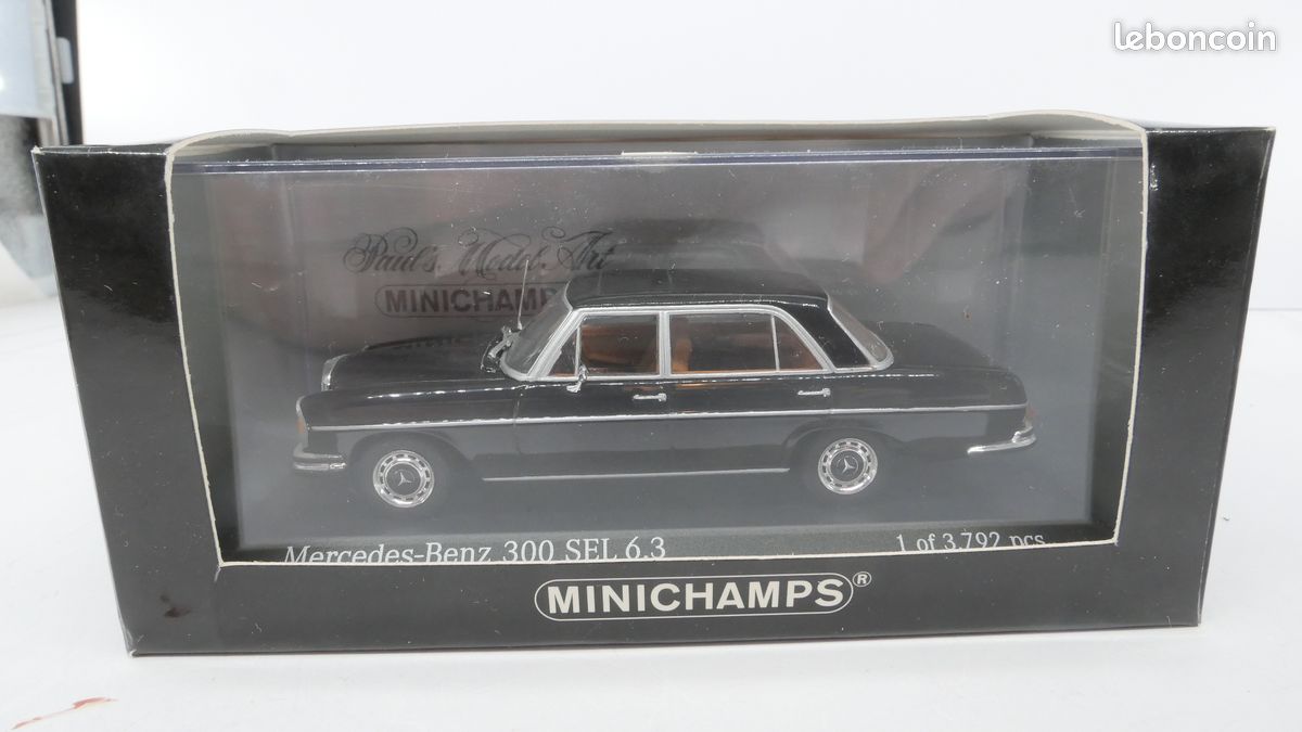 Minichamps 1/43 mercedes benz 300 sel 6.3 1968/72 - Collection