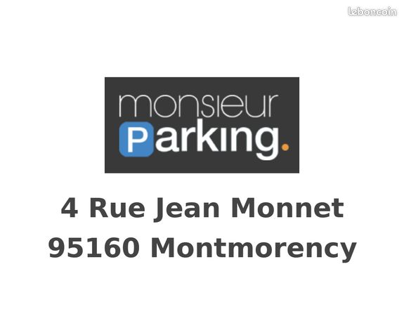 Parking/box Montmorency