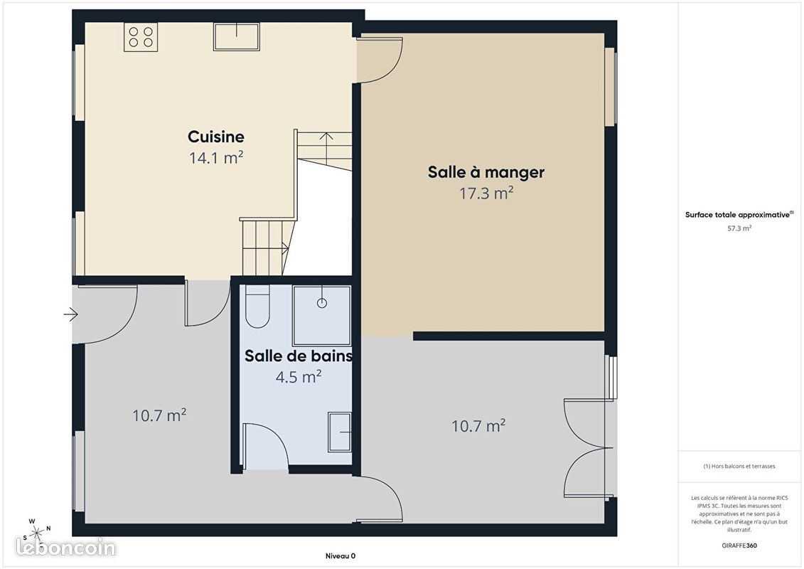 Appartement 5 pièces 115 m² (image 16)