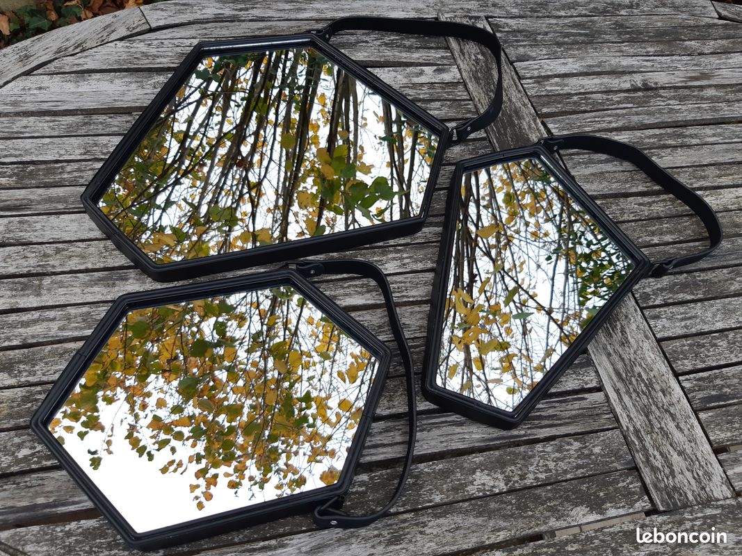 3 miroir asymetriques indus noirs (image 1)