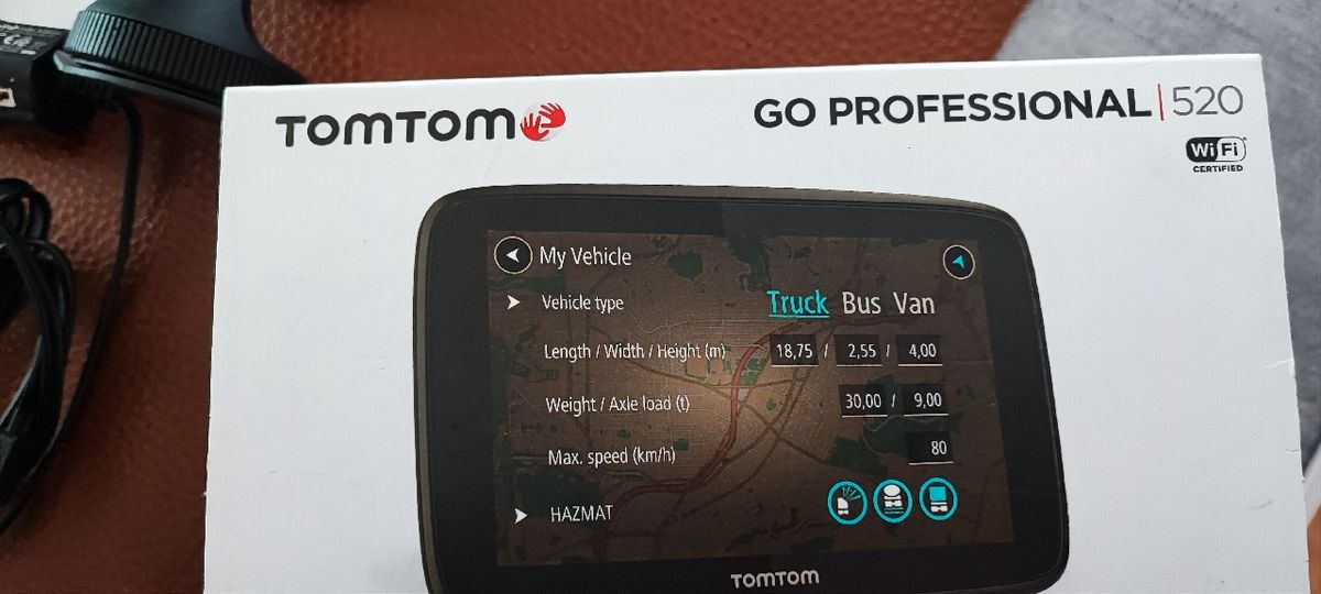 TomTom GPS Poids Lourds ? GO PROFESSIONAL 520