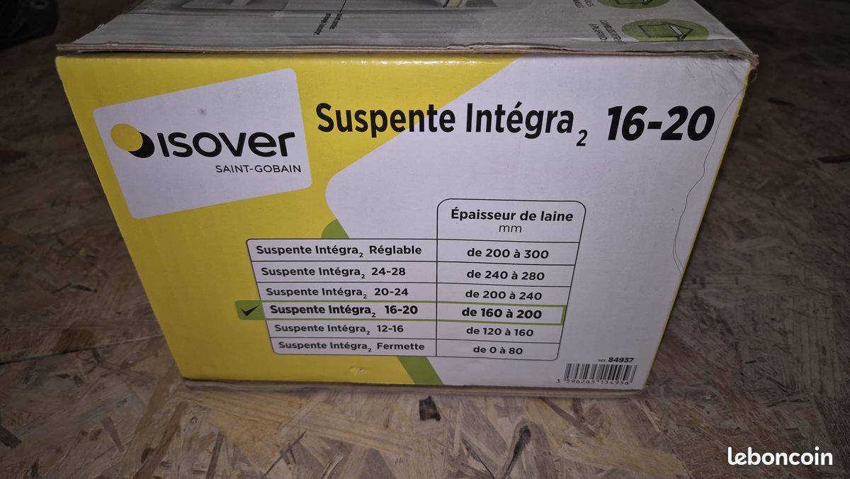 Vends suspente integra 2 isover (image 3)