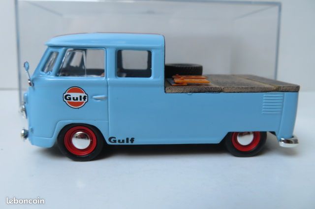 Voiture miniature vw au 1/43 Pickup Gulf (image 2)