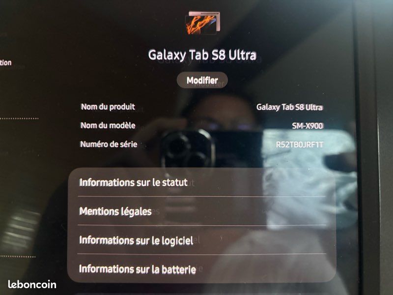Tablette Samsung galaxy s8 ultra (image 7)